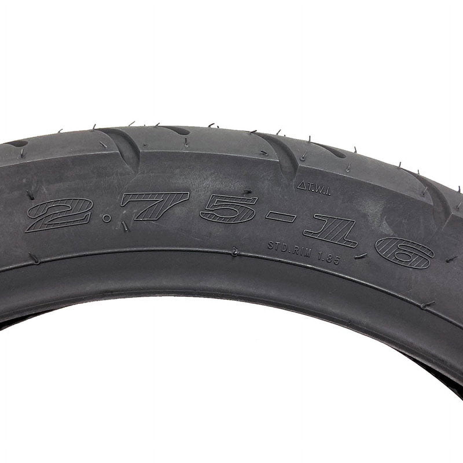 Motorcycle Tire 2.50-16 (80/80-16, 90/80-16) Front or Rear Street Performance Tread (P83)