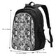 thumbnail image 5 of Balery Yin Yang With Black And White Mochila con carga USB para hombre y mujer - Mochila impermeable y antirrobo para laptop con puerto USB para viajes, trabajo, 5 of 7