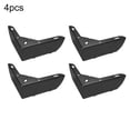 thumbnail image 3 of Goodhd 4Pcs Simple L-Shaped 2-In-1 Furniture Leg Bedside Table Support Leg Sofa Feet,Black, 3 of 9