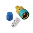 thumbnail image 2 of Conector De Aire Acondicionado Estable Para Automóvil Kit De Conector De Aire Acondicionado Automático Firme Adaptador De Conector De Aluminio Adaptador De Manguera De Acoplador Simple Exquisito Para seitruly VI004094-00, 2 of 7
