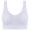 White, variant on Women's Wireless Bra Comfort Revolution Seamless Leisure Bras