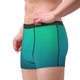 thumbnail image 2 of Balery Green Turquoise Teal Calzoncillos bóxer para hombre, ropa interior de algodón suave y transpirable con cinturilla de nailon-X-Large, 2 of 5