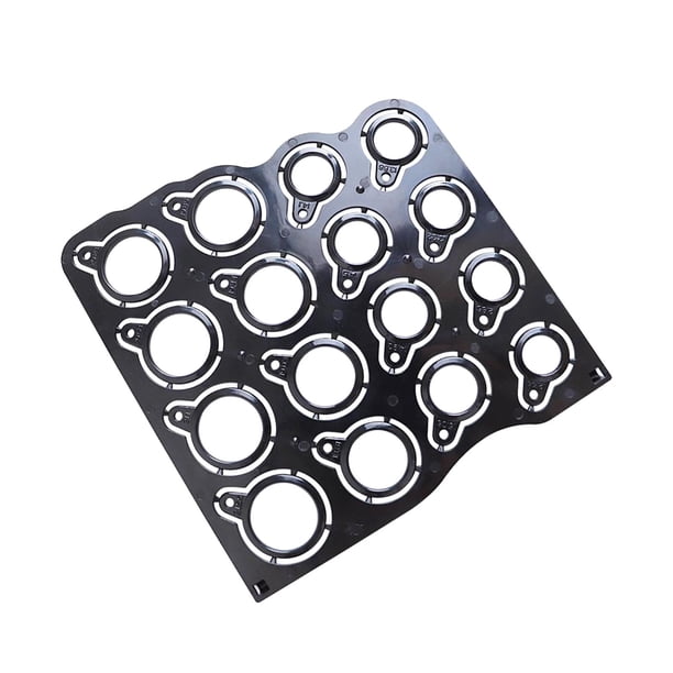 Medidor de anillos Plantilla de medición de anillos Tamaño de anillo Cómodo medidor de tamaño de Herramienta de tamaño de joyería para