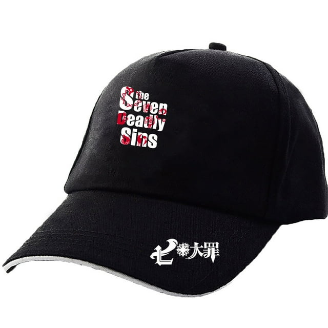 Gorra de béisbol Sevens Deadlys Sins Anime para niños de 56 a 58 cm