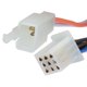thumbnail image 4 of CITALL 22mm 7/8 Motorcycle Handlebar Control Headlight Turn Signal Fog Light Horn Switch With 11 Wiring Harness for Ducati, 4 of 5