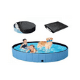 thumbnail image 5 of 4Ft Pool Cover Above Ground Safety Swimming Pool Covers Waterproof Pool Blanket Covers for Round Inflatable Pool, 5 of 5
