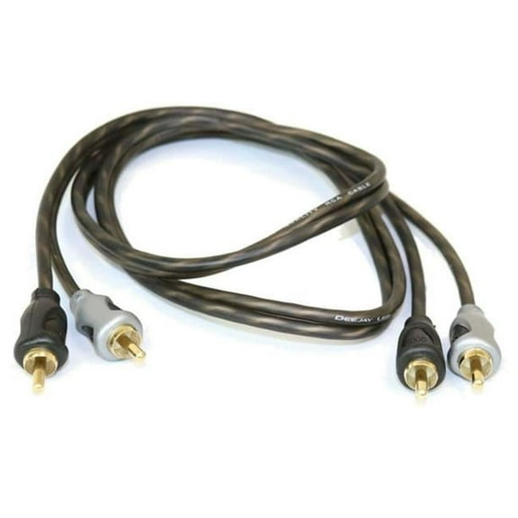 Deejay LED 3 ft. RCA To RCA Cooper Cable
