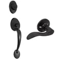 thumbnail image 2 of Mill Creek Handleset with Beaverton Lever, SC Keyway, Clear Pack, Matte Black by Stone Harbor Hardware, 2 of 2