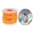 thumbnail image 4 of Rongfmy Bead Ribbon Chiffon Applique Beaded Handmade for Birthday Party Bouquets orange, 4 of 9