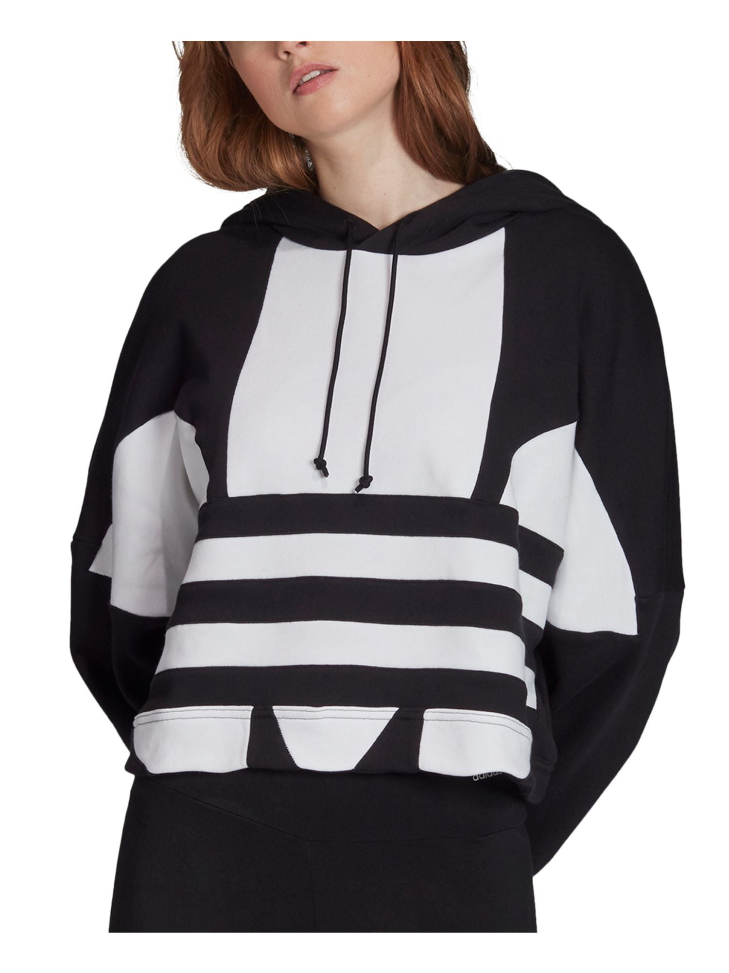 adidas graphic long sleeve hoodie
