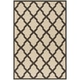 thumbnail image 5 of SAFAVIEH Beach House Loraine Trellis Indoor/Outdoor Area Rug Cream/Brown, 6'7" x 6'7" Round, 5 of 10