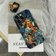 thumbnail image 7 of FKBRCL4U Compatible with iPhone 13 Pro Matte Case, Ocean Seahorse Stained Glass Pattern for Girl Full Body Design Soft Silicone Drop Shock Scratch Protection for iPhone 13 Pro, 7 of 7