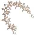 thumbnail image 3 of KAKOWELY Diadema de perlas para novia, tocado de novia, adorno para el pelo de boda, 3 of 5