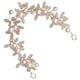 thumbnail image 3 of KAKOWELY Diadema de perlas para novia, tocado de novia, adorno para el pelo de boda, 3 of 5