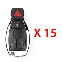 AKS KEYS Aftermarket Smart Key Fob for Mercedes Benz 1997-2014 -IYZ-3312 (15 Pack)