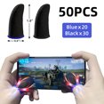 thumbnail image 3 of 50 piezas de fundas para dedos para juegos, fundas para pulgar para juegos móviles, 3 of 8