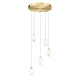 thumbnail image 3 of Gold Chandelier, 3 of 4