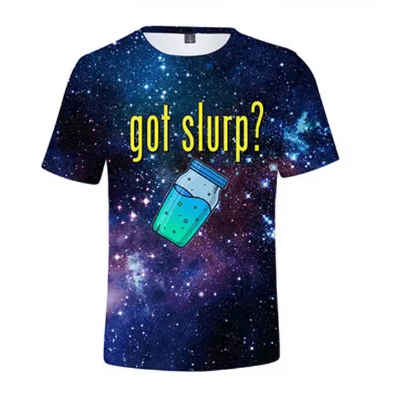 Fortnite Tshirt - 3D Print Design - Quick Dry - Crew Neck T-Shirt