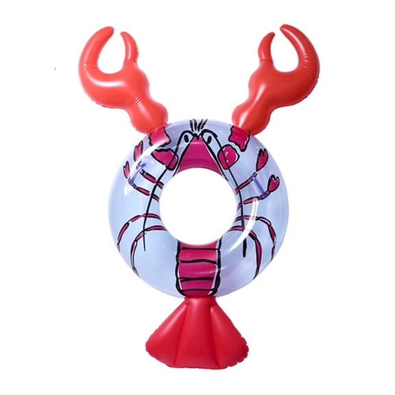 ZPAQI for Giant lobster Swimming Ring Inflatable Pool Floating Water Festival Party To