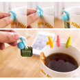 thumbnail image 3 of 10pcs Cute Snail Shape Silicone Tea Bag Holder Cup Mug Candy Colors Gift Set, 3 of 5
