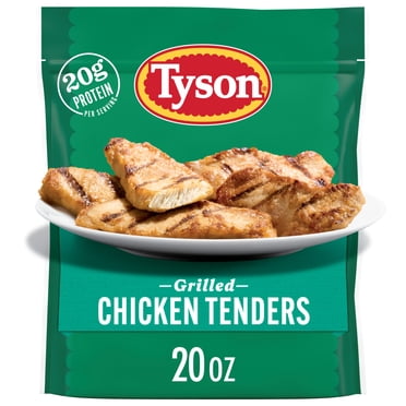 Tyson Grilled Chicken Tenders, 20 oz (Frozen, Fully Cooked)