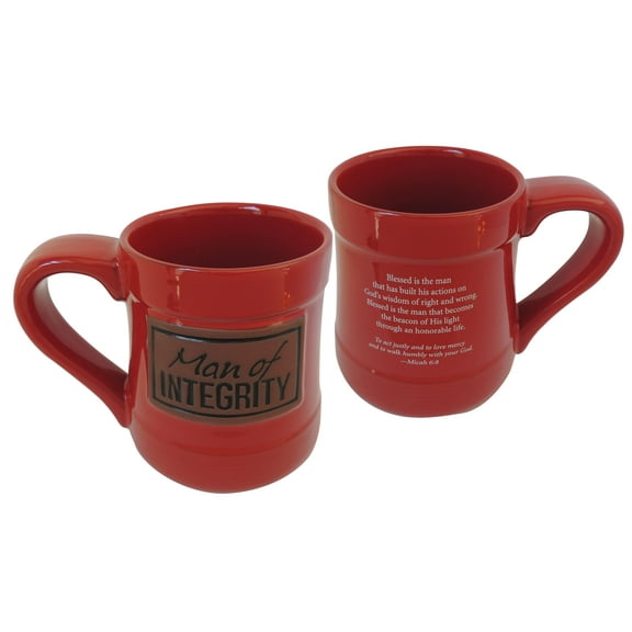 CA Gift 261425 20 oz Pottery Man of Integrity Mug