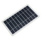 thumbnail image 1 of Cargador de Panel Solar de 5W, Panel Solar USB de Silicio Monocristalino Profesional de Silicon Alta Eficiencia para Radio para Teléfono MÓVIL, 1 of 7