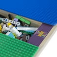 thumbnail image 5 of Time-2-Play 35" Blue N Green Hardwood All Purpose School Activity Lego Compatible Table With Trough, 5 of 5