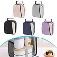 thumbnail image 4 of Bolsa de almuerzo para mujeres/hombres caja de almuerzo aislada grande con mosquetón, 4 of 11