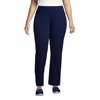 Lands' End Women's Mid Rise Starfish Refine Pant Deep Sea Navy 2X NEW 401411
