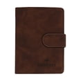 thumbnail image 3 of Miulika PU Leather Card Holder Durable Credit Card Credit Card Organizer Holder dark brown, 3 of 9