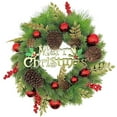 thumbnail image 2 of Suncoda Christmas Tree Decorations, Christmas Red Fruit Garland Christmas Pinecone Decoration Door Hanging Window Display Christmas Pendant, 2 of 5