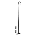 thumbnail image 2 of Soporte para bandera de jardín de hierro resistente a la intemperie, colgador de pared para bandera de jardín., 2 of 9
