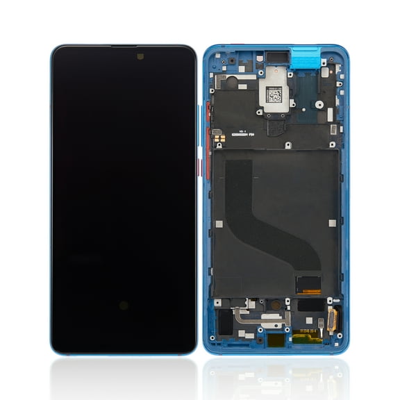Replacement OLED Assembly With Frame Compatible For Xiaomi Mi 9T / 9T Pro / K20 / K20 Pro (Aftermarket Plus) (Glacier Blue)