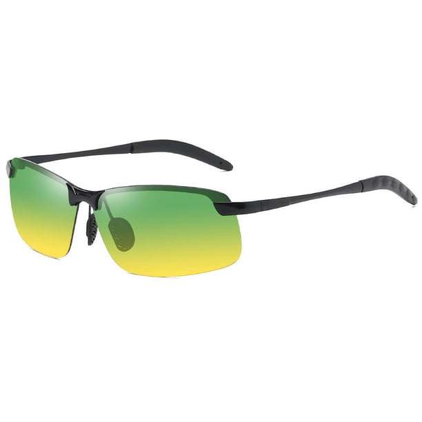 Gafas de sol de doble uso que cambian de color para día y noche, gafas de sol polarizadas para conducir, gafas de sol para conducir con visión nocturna para hombres, gafas de sol para pescar