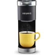 Keurig K-Mini Plus Coffee Maker, Single Serve K-Cup Pod Coffee Brewer, Comes With 6 to 12 Oz. Brew Size, K-Cup Pod Storage, and Travel Mug Friendly, Black