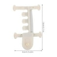 thumbnail image 2 of Milisten 6-Pack Beige Plastic Greenhouse Film Clips for Secure Membrane and Frame , Garden Accessories, 2 of 8
