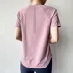 thumbnail image 4 of Camisetas deportivas de manga corta para gimnasio, camisetas para mujer, Yoga, correr, camisas de entrenamiento para Fitness, blusas con agujeros para los pulgares, ropa deportiva de entrenamiento, 4 of 6