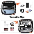 thumbnail image 6 of Jellyfish USB Cable Organizer Charger Pouch Hard Drive Cases Oxford Cloth Digital Storage Bag 5.9x9.44x3.14 in Waterproof Electronics Accessories Case, 6 of 6