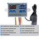 thumbnail image 5 of Termostato, Controlador de Temperatura de Salida de Humedad Digital Termostato de Refrigeración Doméstica Humidistato 10A Termómetro de Control Directo Higrómetro (DC 12V) JFHHH pequeña, 5 of 5