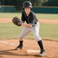 thumbnail image 3 of 1Pairs Baseball Soccer Softball Socks for Youth Adult Solid Colors Socks for Boy Girl, 3 of 6