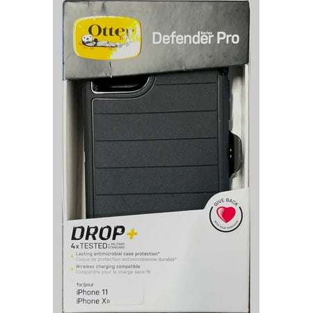 OtterBox Defender Series Pro Case For Apple iPhone 11/iPhone XR - Black
