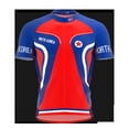 thumbnail image 3 of North Korea Full Zipper Bike Short Sleeve Cycling Jersey  for Men - Size M, 3 of 4