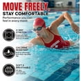 thumbnail image 3 of Officially Licensed Swimsuit For Women & Ladies, One Piece Lycra Swimming Suit, Elastic Comfort Straps, 3 of 7