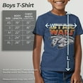 thumbnail image 5 of Boy's Star Wars The Falcon Graphic Tee Navy Blue Heather Small, 5 of 8