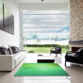 thumbnail image 7 of Ahgly Company Machine Washable Indoor Round Transitional Neon Green Area Rugs, 3' Round, 7 of 7