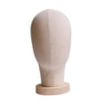thumbnail image 3 of Mannequin Head Model Wigs Stand Stand Almacenamiento de sombrero Versátil Pequeñero Pantalada de sombrero de sombrero Cabeza de sombrero para la mesa, 3 of 9