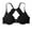 Black, variant on Bras for Women Push up Womens Bra Lace Back Front Closure Adjustable Straps Soft Convenient Push up Support Bralette Green L