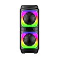 thumbnail image 1 of Altavoz portátil con luces LED y batería integrada de 1200 mAh., 1 of 7