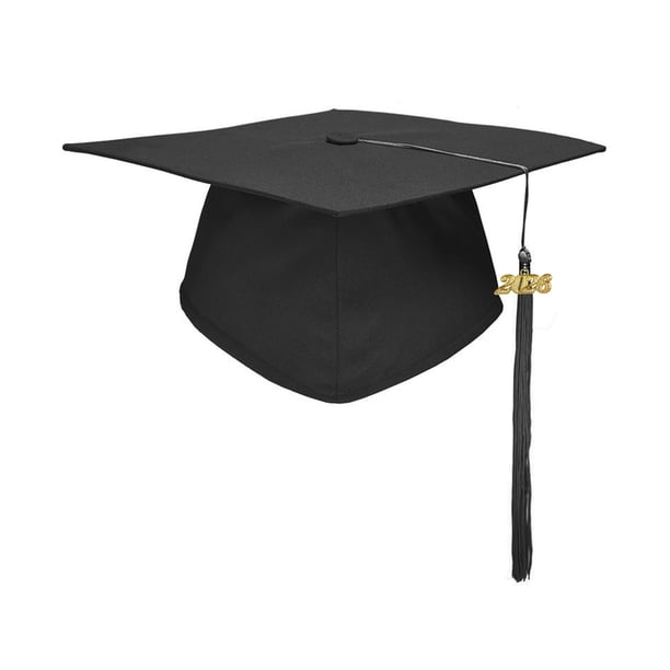 Gorro de graduación con borlas, cierre elástico, ajuste ajustable, tablero resistente, para ceremonia, fiesta, despedida de soltero, decoración de celebración.